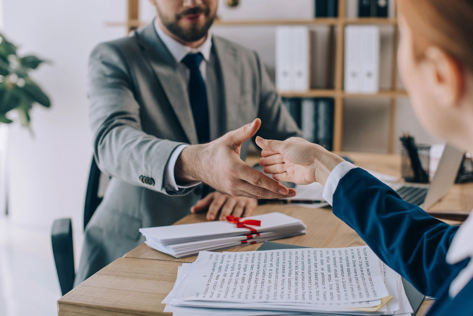 Auckland Lawyers Handshake